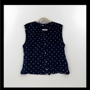 Old Navy Shirt Medium Casual Affordable Women’s Fashion Polka Dot.